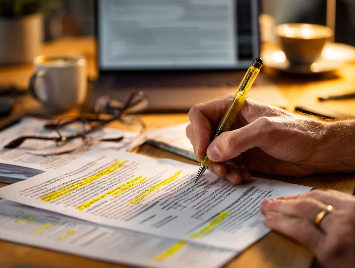 Evaluating a web design proposal with a checklist.